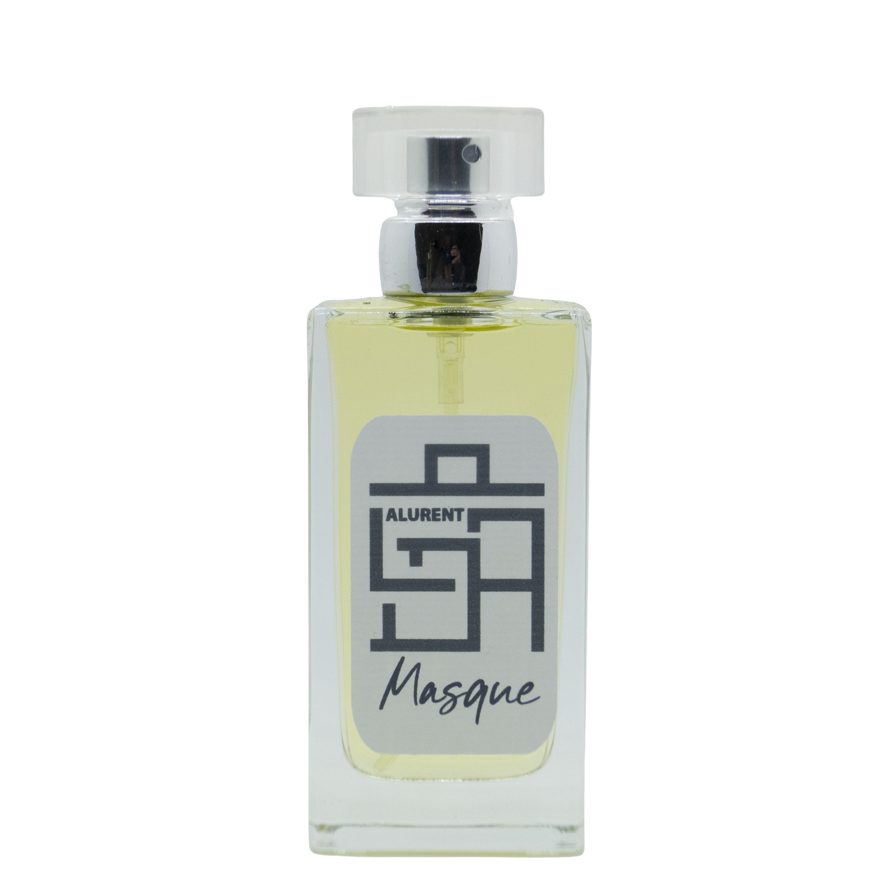 Elegant Masque fragrance bottle with a sophisticated design, showcasing its luxurious chypre scent.