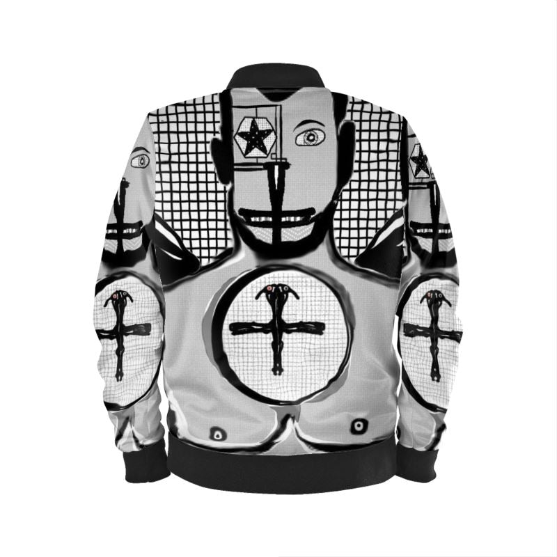 Men's Bomber Jacket featuring a classic fit, ribbed cuffs, and high-quality zip closure, designed for comfort and style.