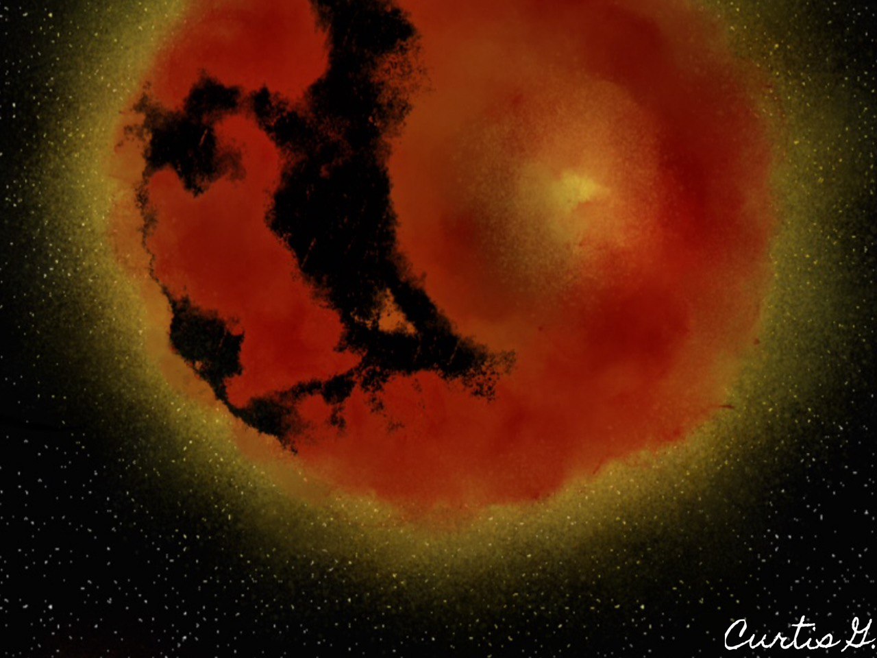 A pair of unisex Mesh Sports Sneakers - The Sun featuring breathable mesh fabric and a stylish black sole.