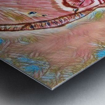 A beautiful art print titled 'Meet Me Outside 3', showcasing vibrant colors and intricate details, available in various formats including canvas, acrylic, and metal.