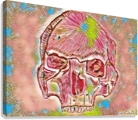 A beautiful art print titled 'Meet Me Outside 3', showcasing vibrant colors and intricate details, available in various formats including canvas, acrylic, and metal.