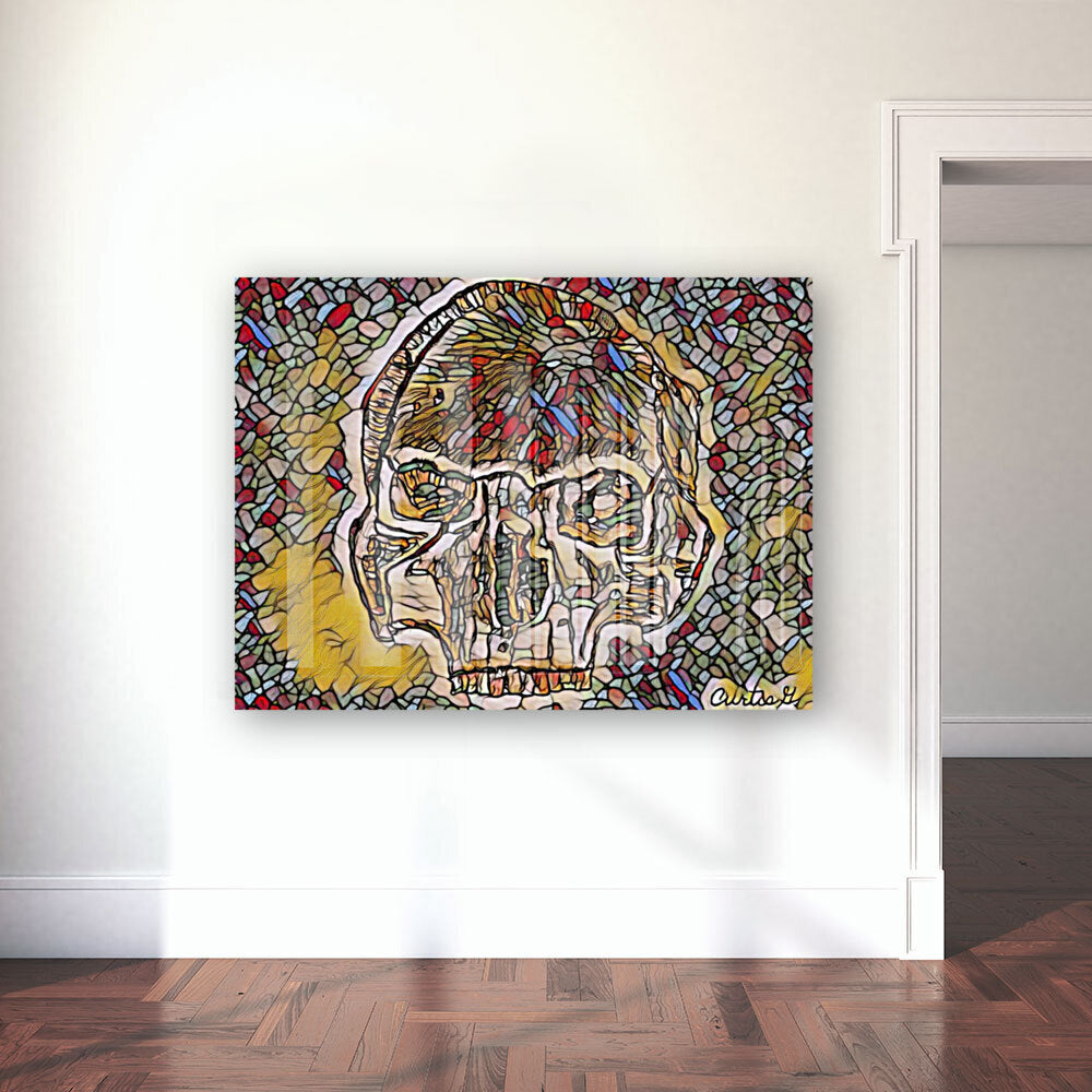 Meet Me Outside 4 art print by Concordia, showcasing vibrant colors and intricate details on various formats including canvas, acrylic, and wood.