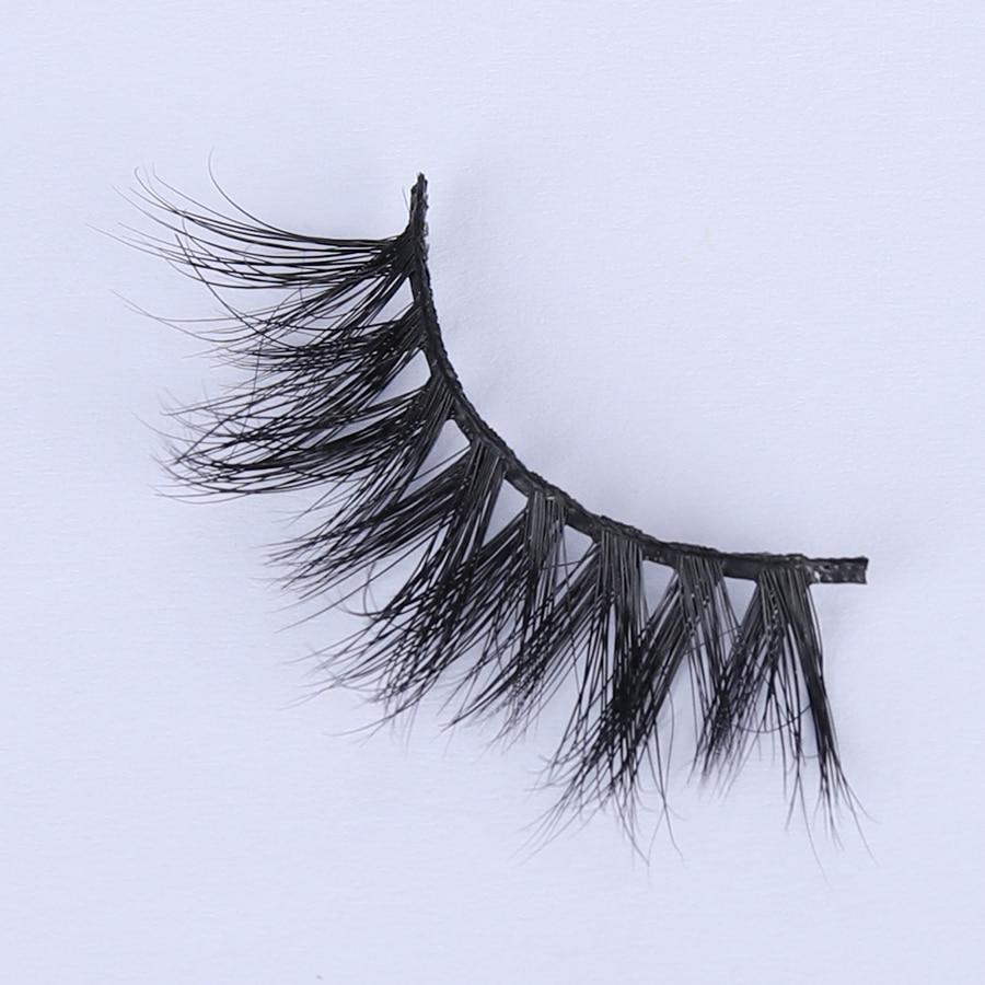 A collection of 10 pairs of luxurious 3D mink lashes in a stylish packaging, showcasing their natural and dramatic styles.