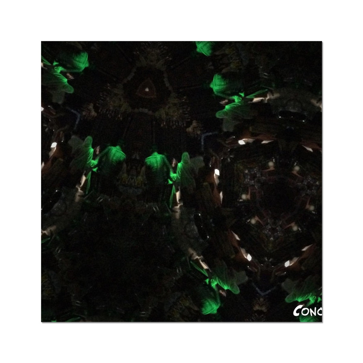 Nightlife Rolled Canvas showcasing vibrant colors and fine details, printed on artist-grade cotton canvas.