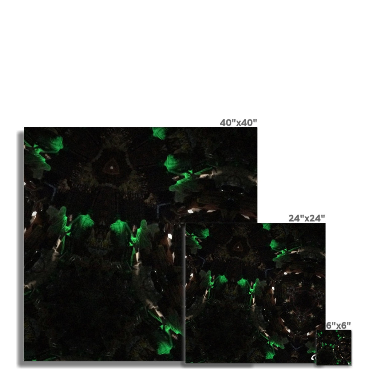 Nightlife Rolled Canvas showcasing vibrant colors and fine details, printed on artist-grade cotton canvas.