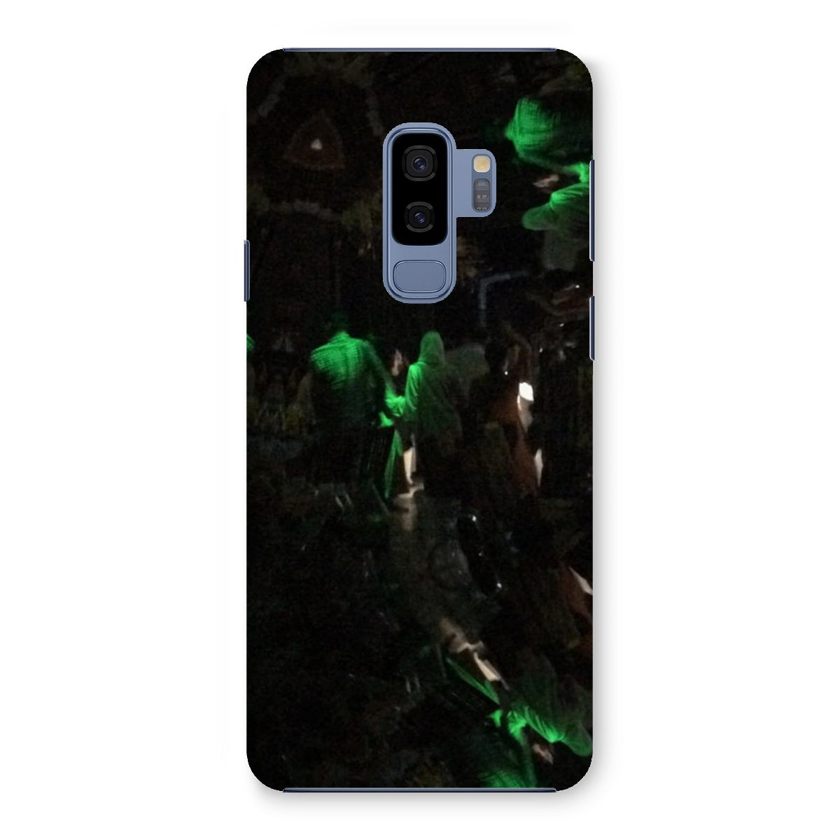 Nightlife Snap Phone Case featuring vibrant nightlife-themed graphics, designed for snug fit and durable protection.