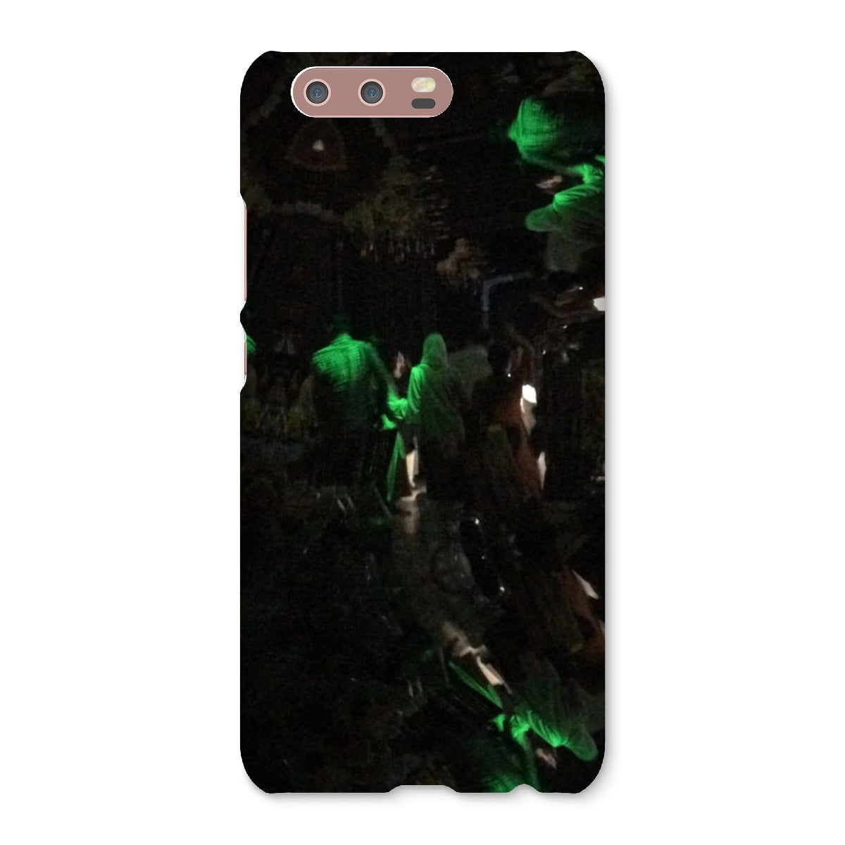 Nightlife Snap Phone Case featuring vibrant nightlife-themed graphics, designed for snug fit and durable protection.