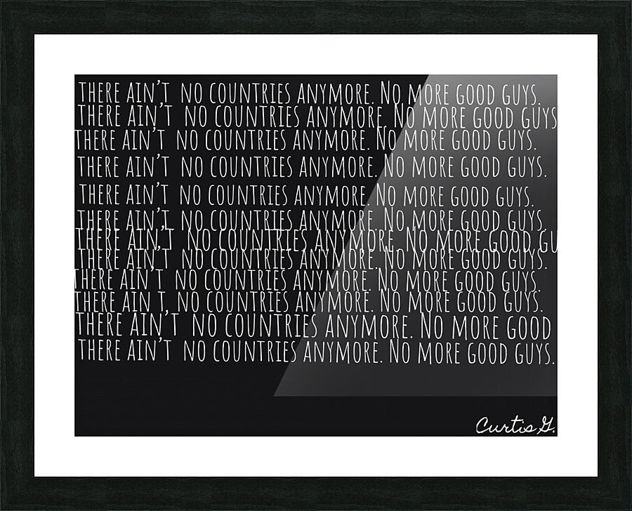 A vibrant artwork titled 'No More Countries' by ArtByConcordia, depicting a world without borders, showcasing unity and diversity.