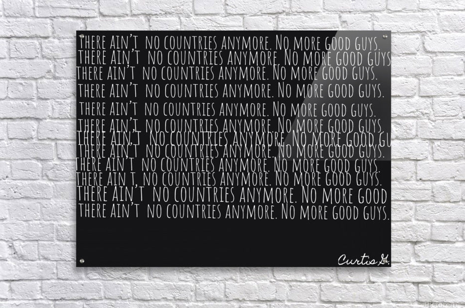 A vibrant artwork titled 'No More Countries' by ArtByConcordia, depicting a world without borders, showcasing unity and diversity.