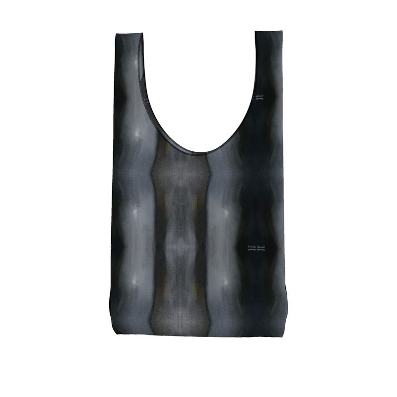 A stylish Parachute Shopping Bag made from durable Ripstop fabric, showcasing its unique design and spacious dimensions.