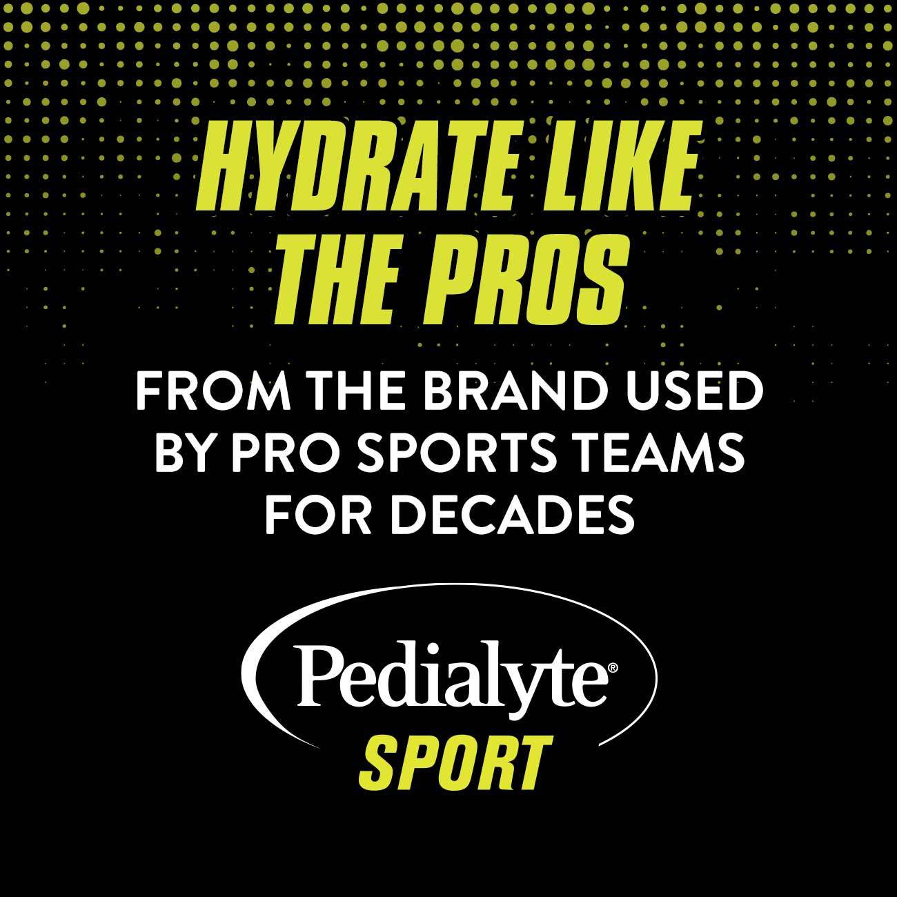 Pedialyte Sport Electrolyte Drink in a vibrant Fruit Punch flavor, showcasing the bottle design and hydration benefits.