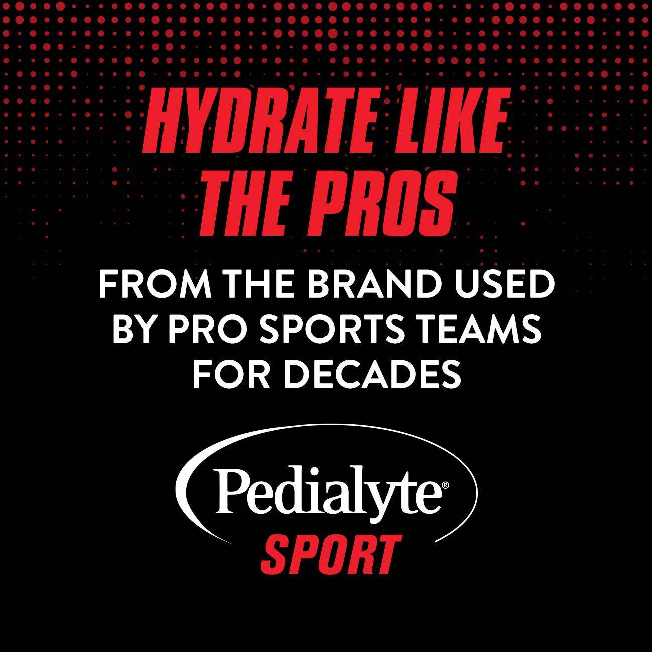 Pedialyte Sport Electrolyte Drink in a vibrant Fruit Punch flavor, showcasing the bottle design and hydration benefits.