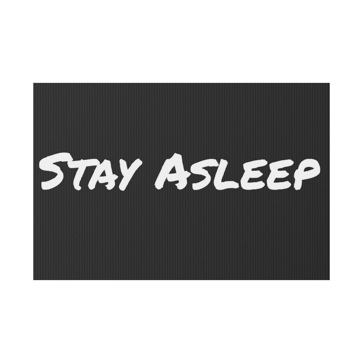 A vibrant plastic yard sign displayed outdoors, showcasing custom artwork with an aluminum stake for easy installation.