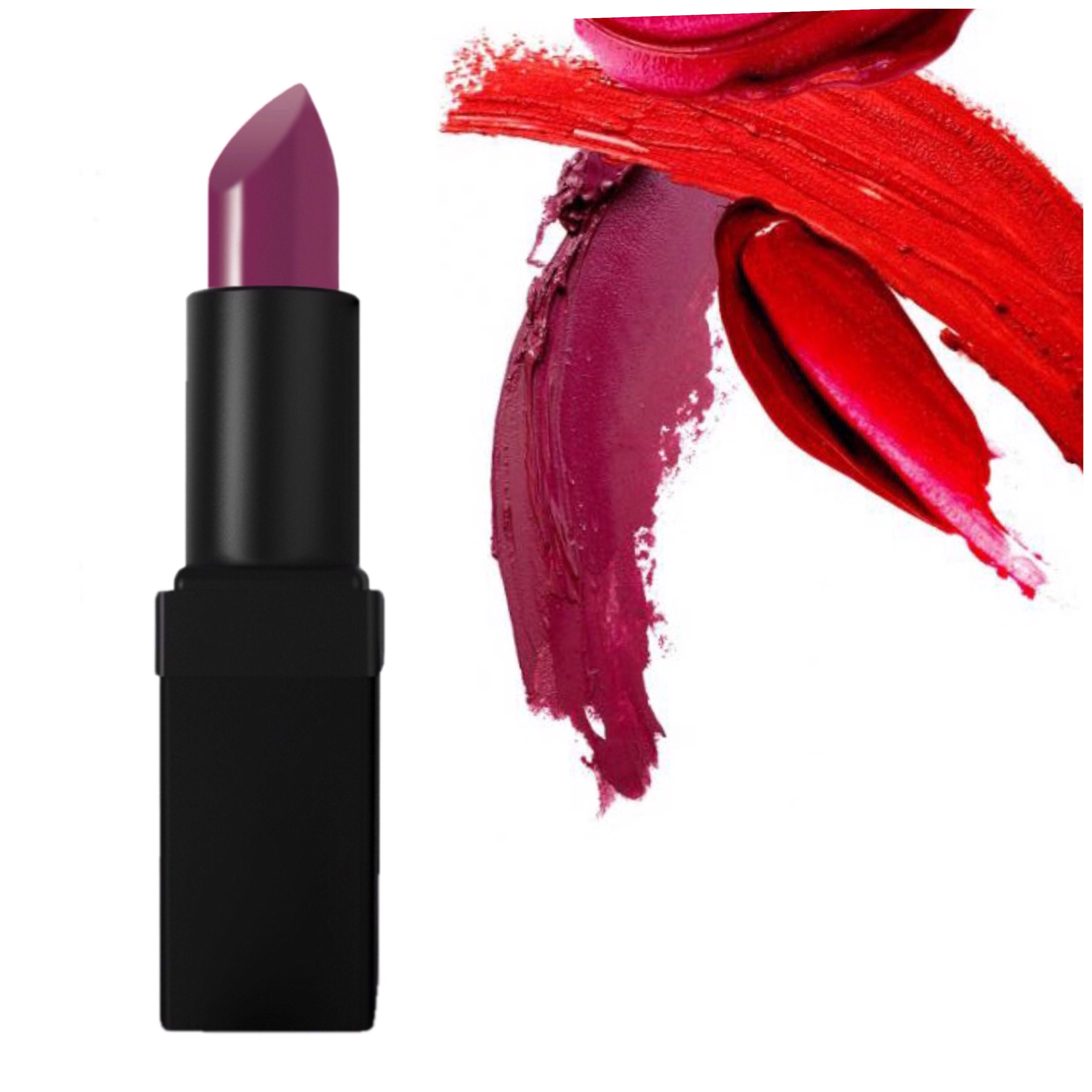 Plateaux Lipstick in Rubied Red Berry shade with pearl and hi-gloss texture, showcasing its vibrant color and luxurious packaging.
