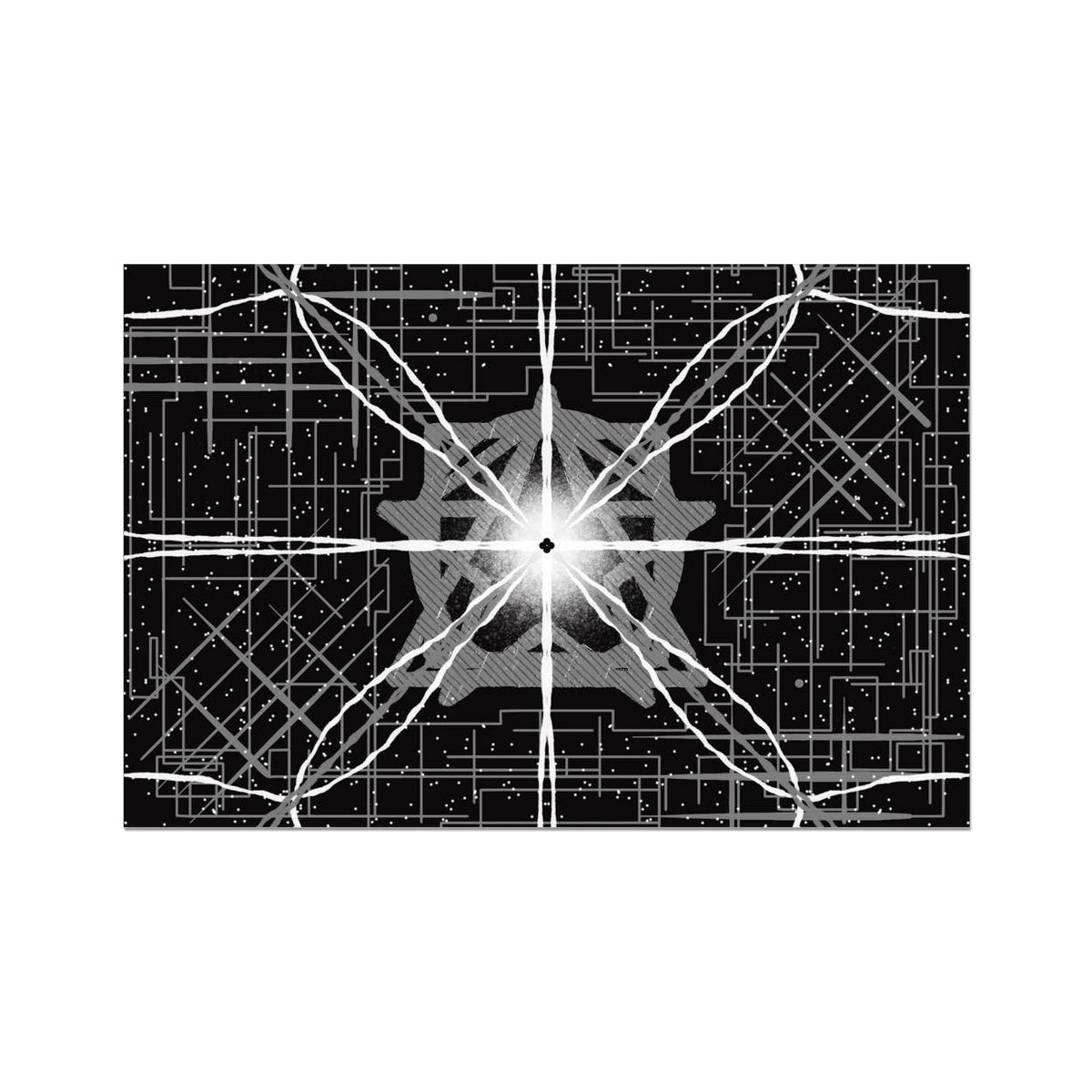 Power Hahnemühle German Etching Print showcasing a velvety surface and vibrant colors, ideal for fine art reproductions.