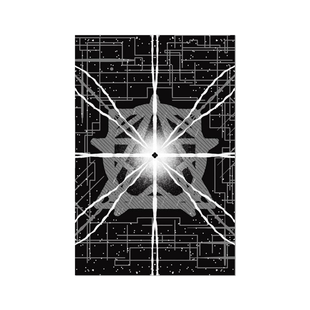 Power Hahnemühle German Etching Print showcasing a velvety surface and vibrant colors, ideal for fine art reproductions.