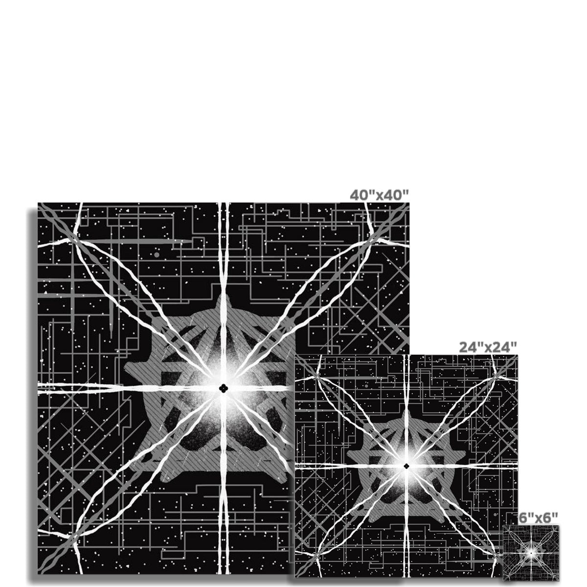 Power Hahnemühle German Etching Print showcasing a velvety surface and vibrant colors, ideal for fine art reproductions.