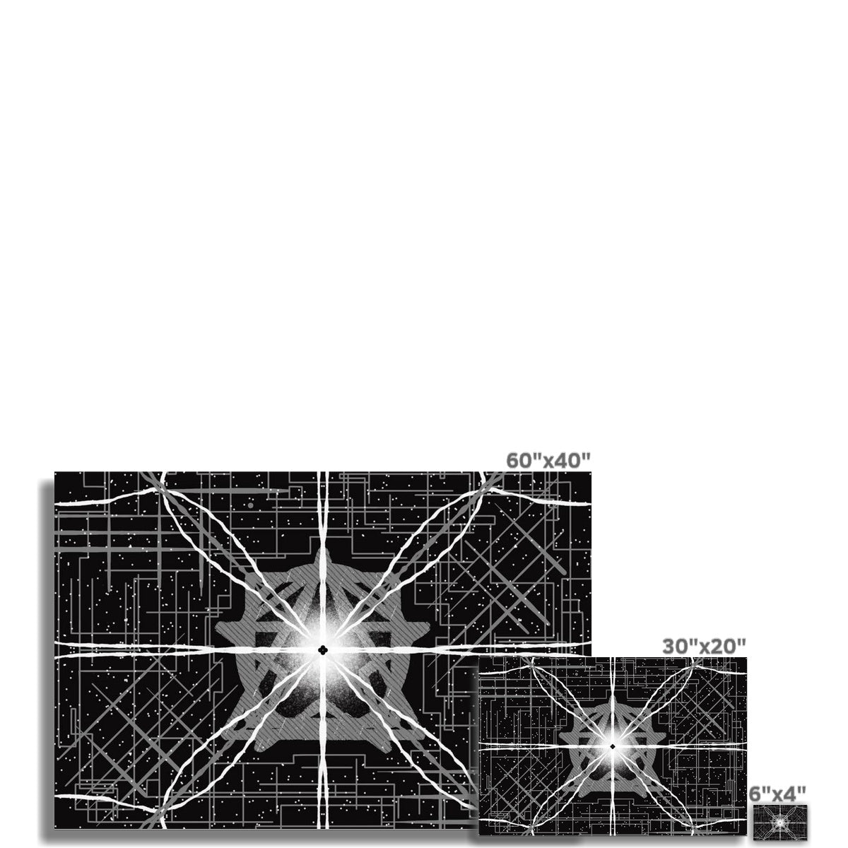 Power Hahnemühle German Etching Print showcasing a velvety surface and vibrant colors, ideal for fine art reproductions.