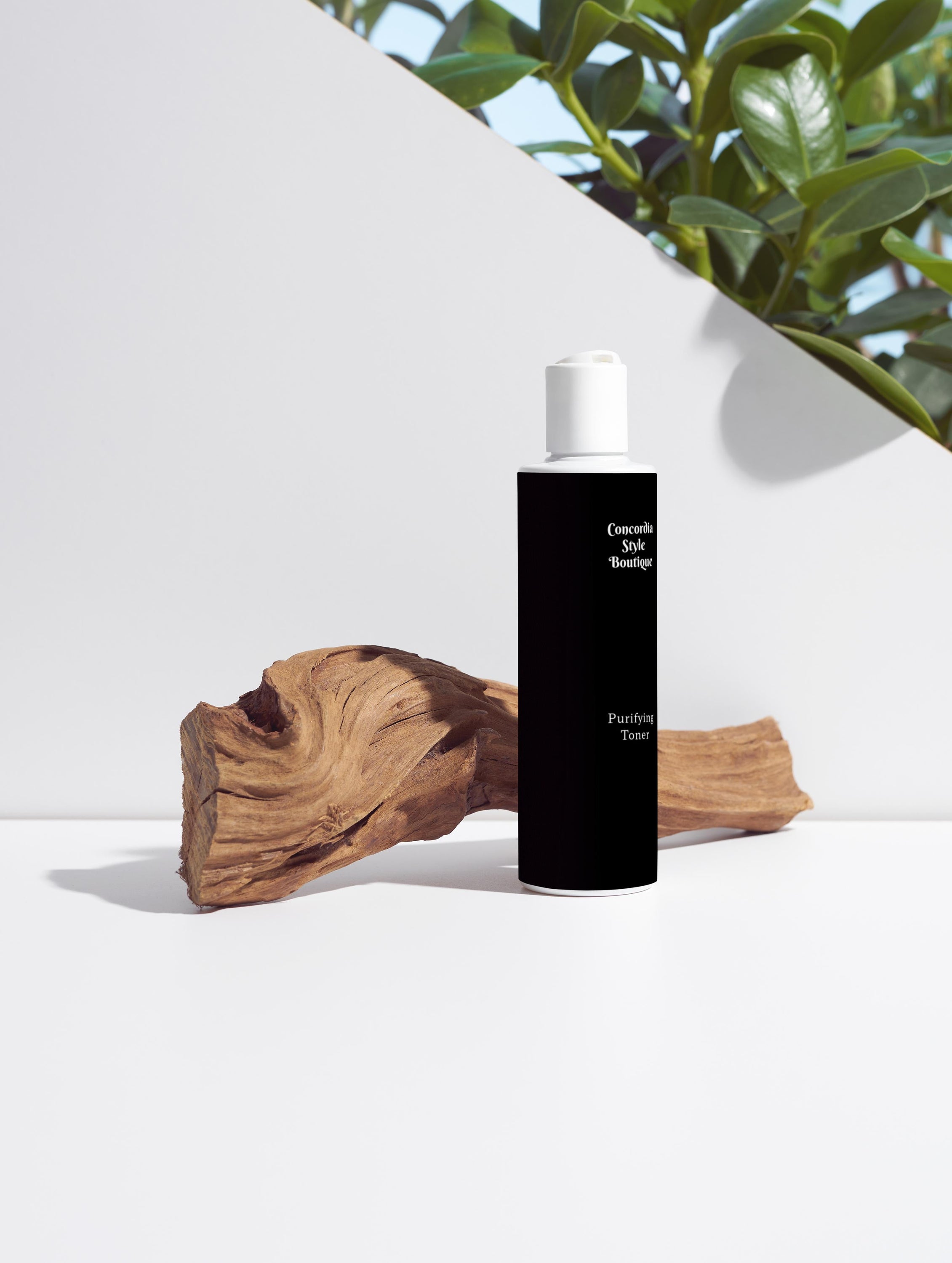 Purifying Toner bottle with lavender flower water and salicylic acid ingredients, designed for oily and mixed skin types.