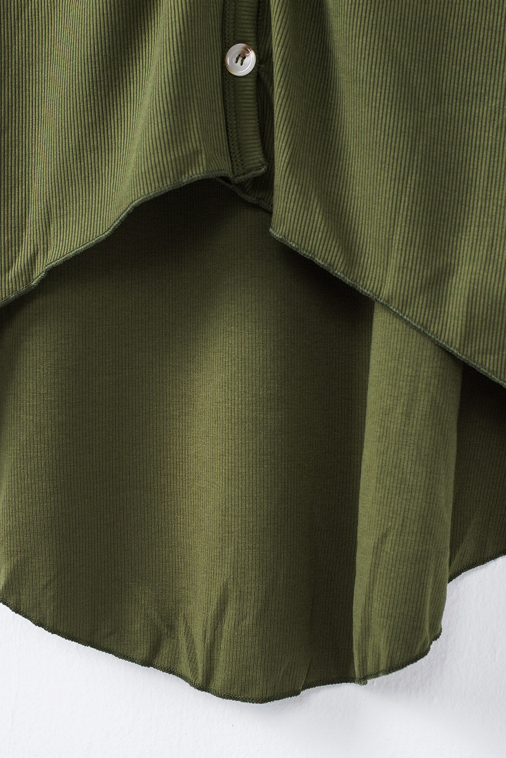 Selected Button Down Pocketed High Low Cardigan in a stylish design with button closure and side pockets, perfect for layering.