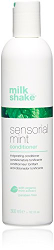 Milk_shake Sensorial Mint Conditioner bottle with a refreshing mint design, perfect for nourishing hair.
