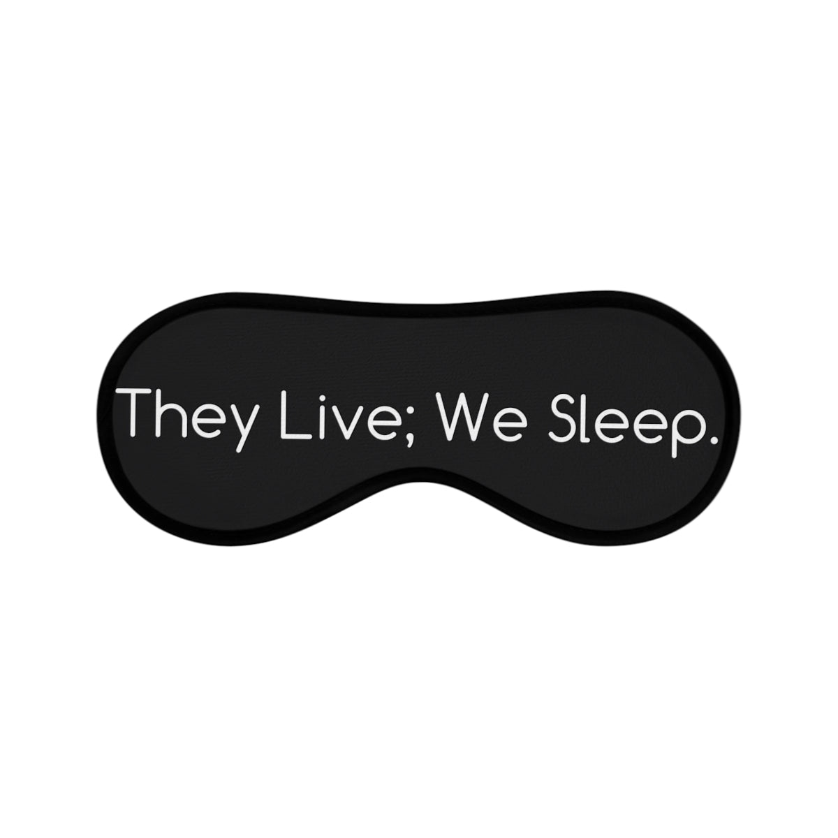 Custom sleeping mask made of soft polyester with a stretchy band for comfort and secure fit, ideal for enhancing sleep quality.