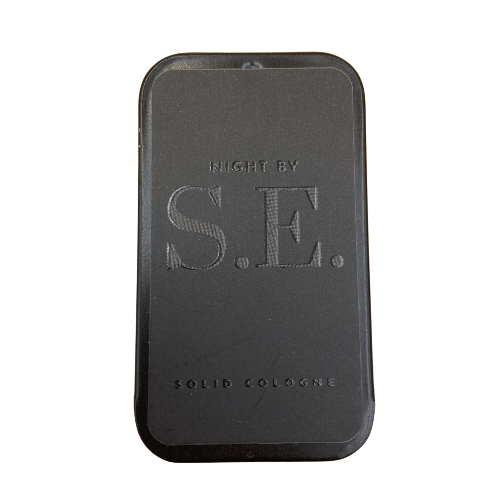 Solid Cologne by Shave Essentials in a compact container, showcasing Day and Night scents.