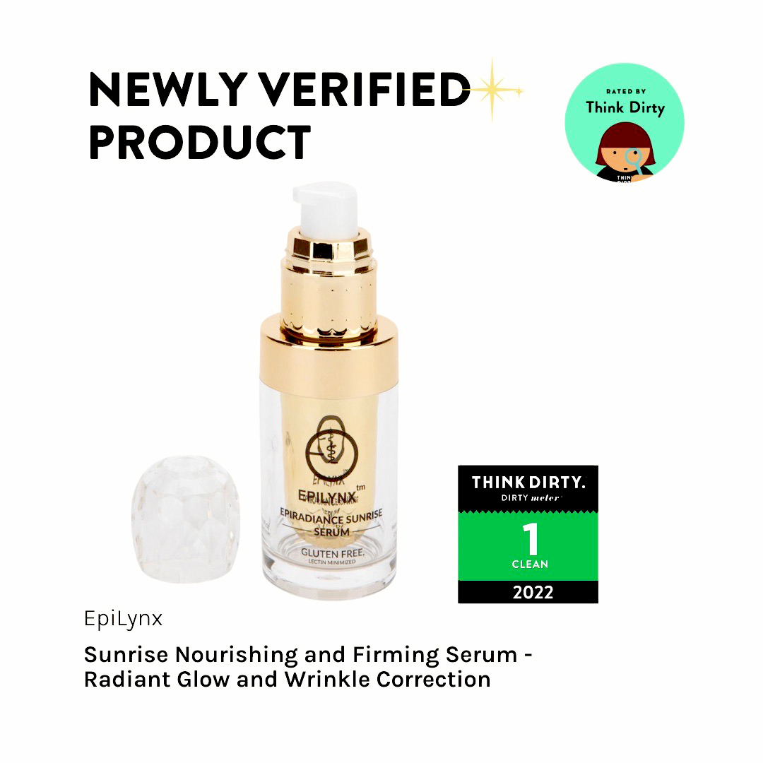 Sunrise Nourishing & Firming Serum for Sensitive Skin in a sleek bottle, showcasing its natural ingredients and vegan-friendly formula.