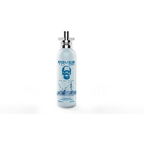 Police To Be (Or Not To Be) Homme Body Water in a stylish bottle, showcasing its modern design and appealing fragrance.
