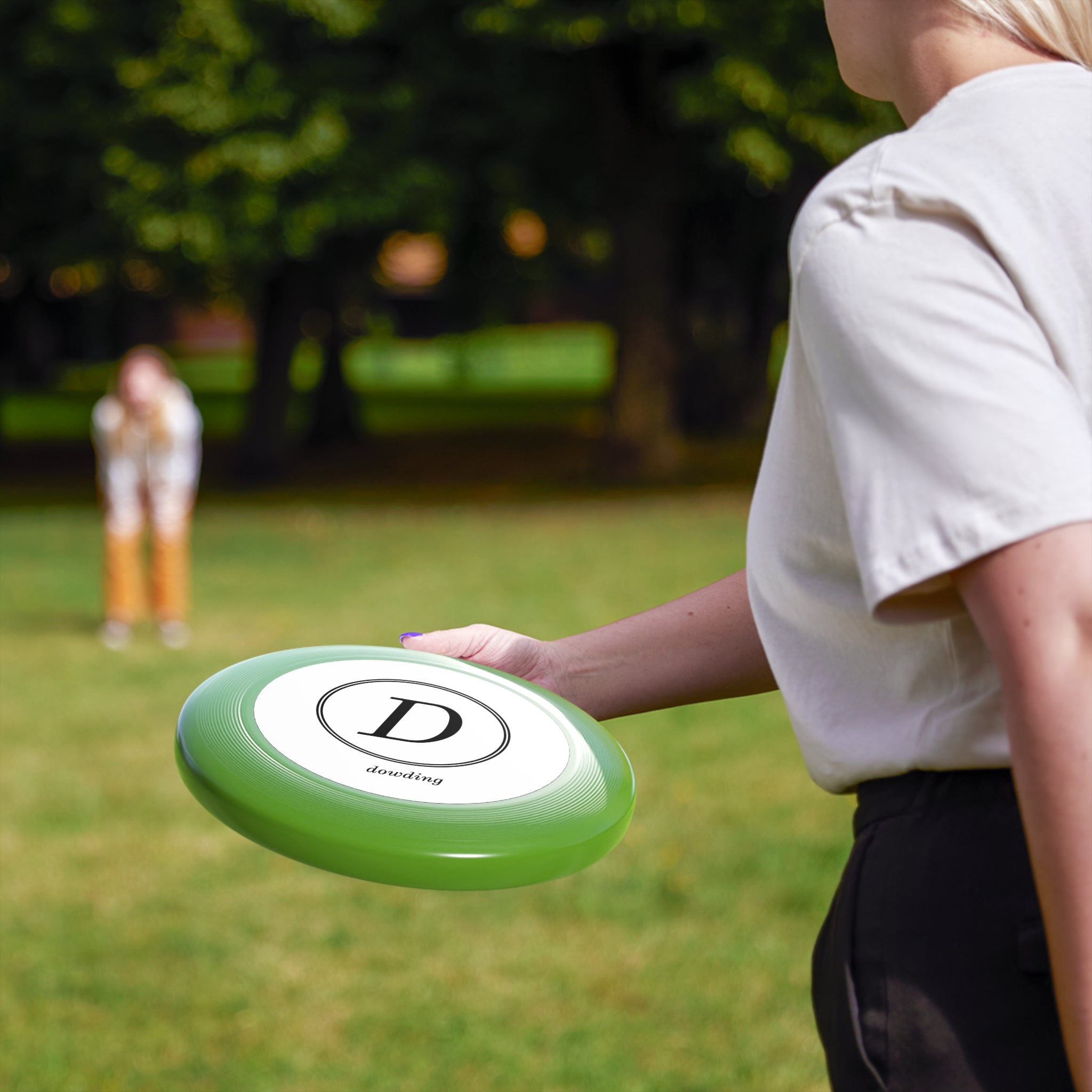 Wham-O Frisbee in various colors, showcasing its design and floating ability.