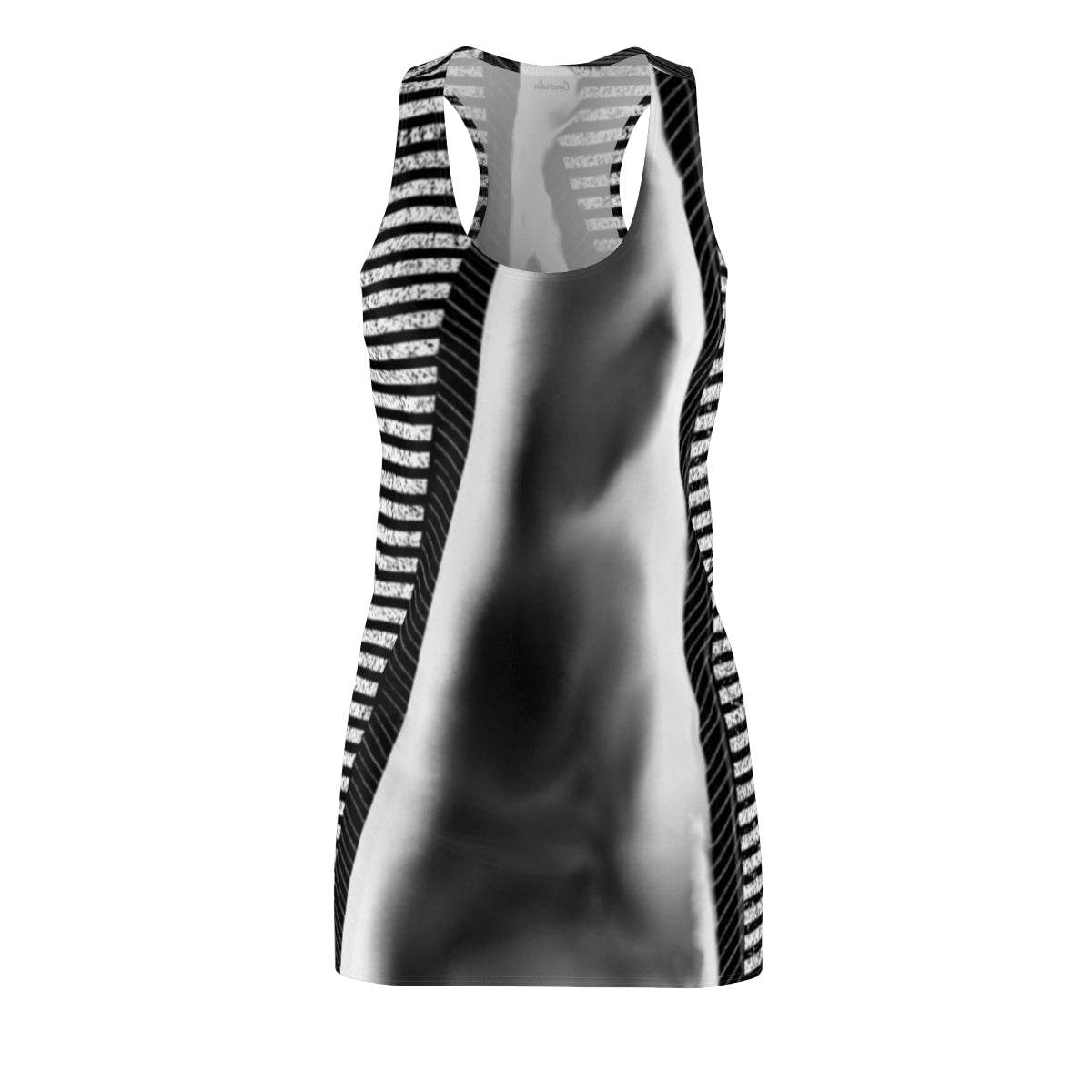 A stylish Women's Cut & Sew Racerback Dress in a vibrant color, showcasing its sporty fit and feminine design.