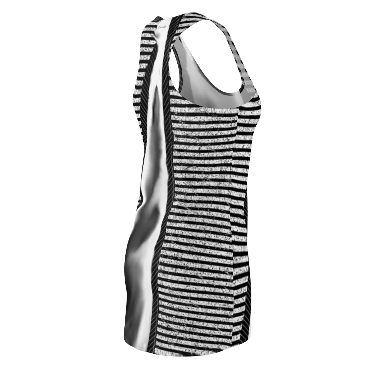 A stylish Women's Cut & Sew Racerback Dress in a vibrant color, showcasing its sporty fit and feminine design.