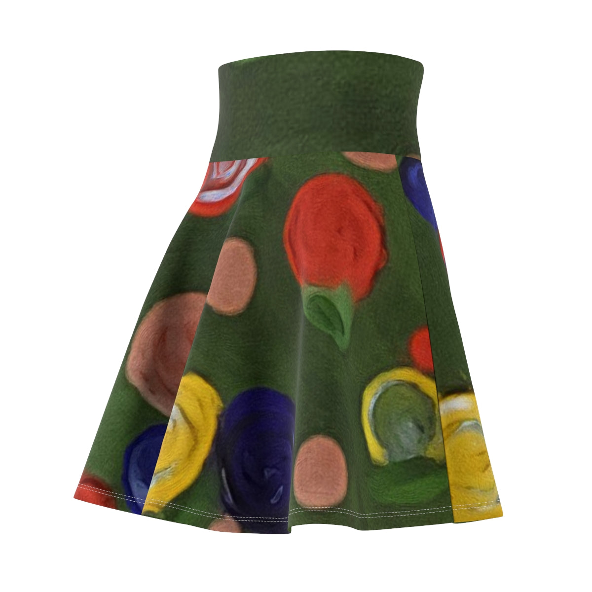 A stylish Women's Skater Skirt featuring a soft touch fabric, versatile fit, and casual design, perfect for everyday wear.