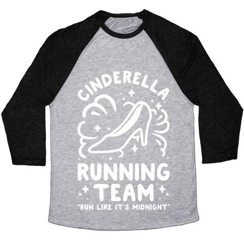 Main CINDERELLA RUNNING TEAM UNISEX TRI-BLEND BASEBALL TEE image