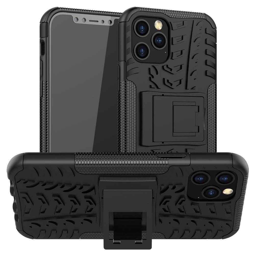 Main AMZER Hybrid Warrior Dual Layer Kickstand Case for Apple iPhone 12 Max image