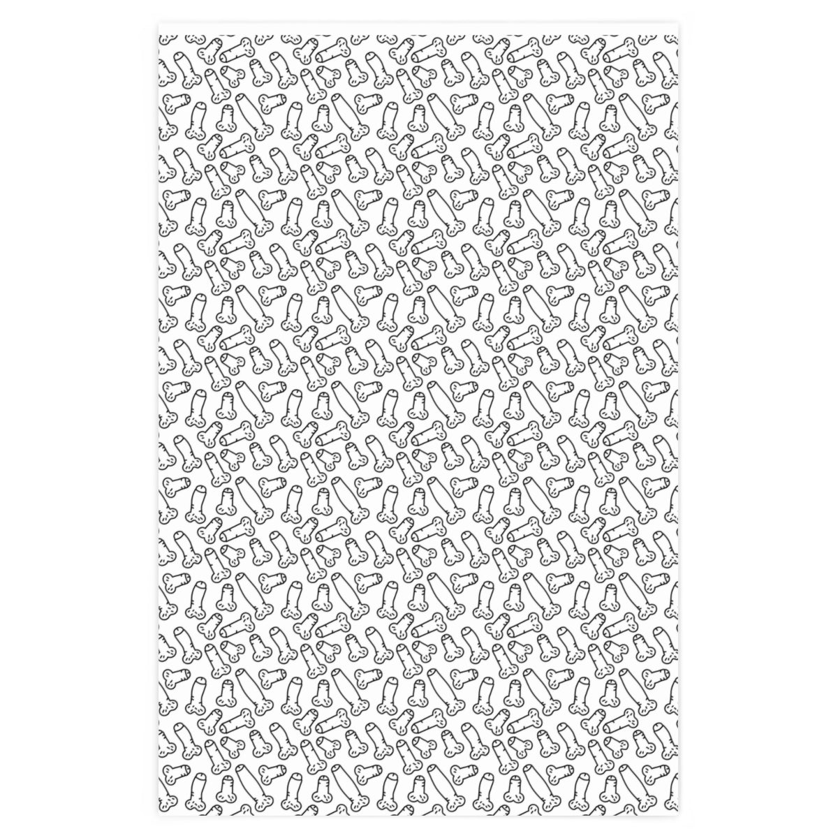 Pattern of dog toy bones