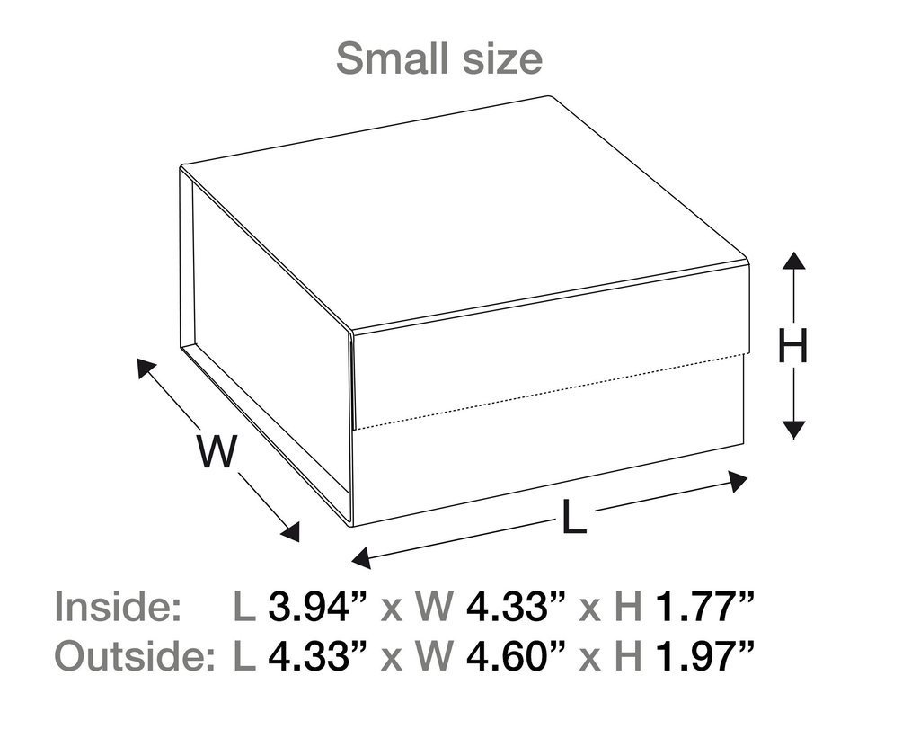 Light blue proposal box with black bow and metallic writing, perfect for junior groomsman gifts.