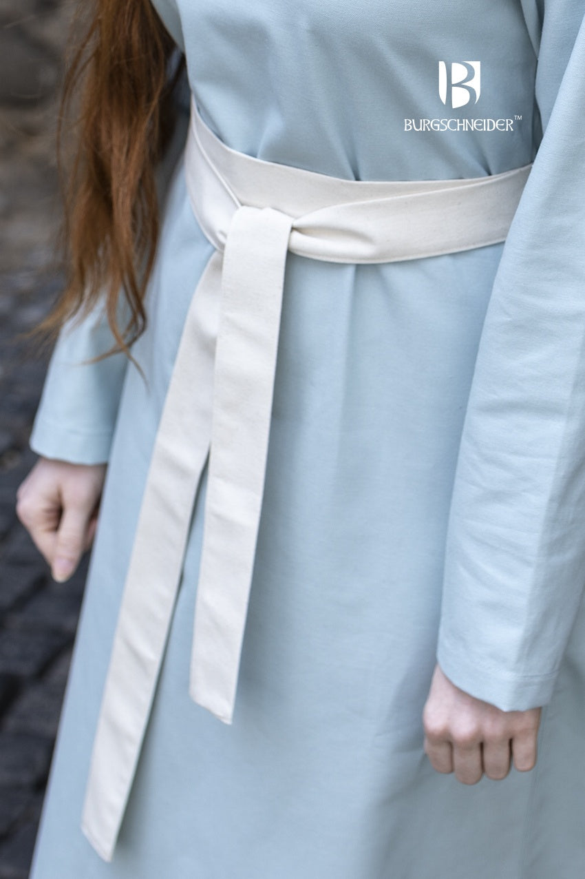 Hedwig Natural Belt made of 100% cotton, featuring a simple tie front design in a versatile natural color.