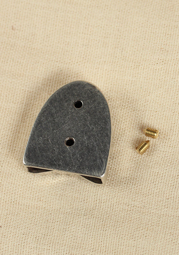 Buckle Set Rhinestone Antique Silver featuring intricate rhinestone details and an antique silver finish, perfect for leather belts.