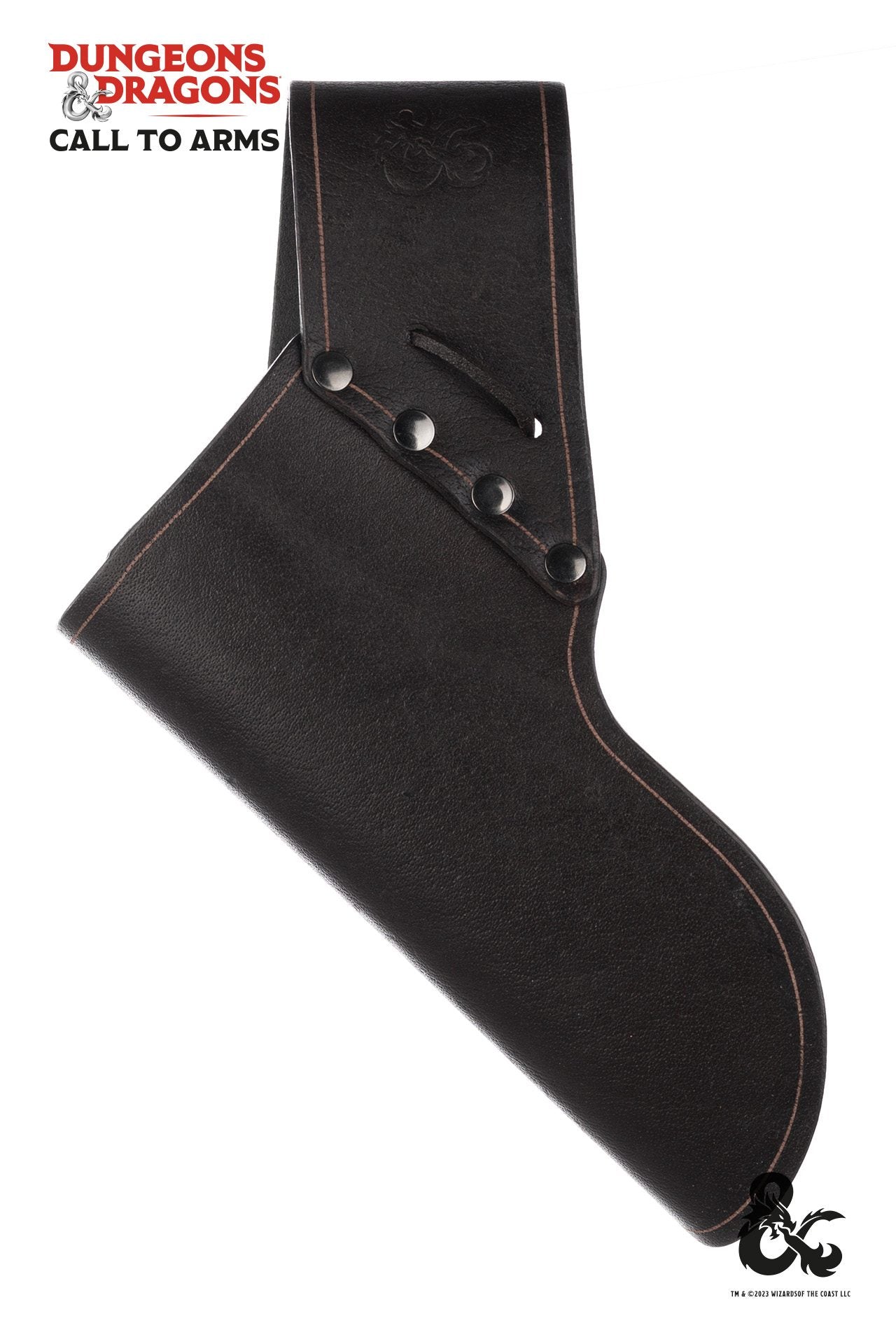 Dungeons & Dragons Sword Holder in rugged brown, securely holding a sword, designed for adventurers.