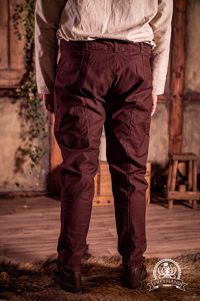 Pyrus Pants in Brown, showcasing a stylish design and comfortable fit, perfect for various occasions.