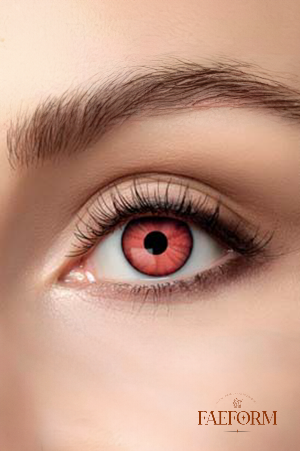 Weekly Contact Lenses Blood Moon showcasing dark beauty and comfort, perfect for various character looks.