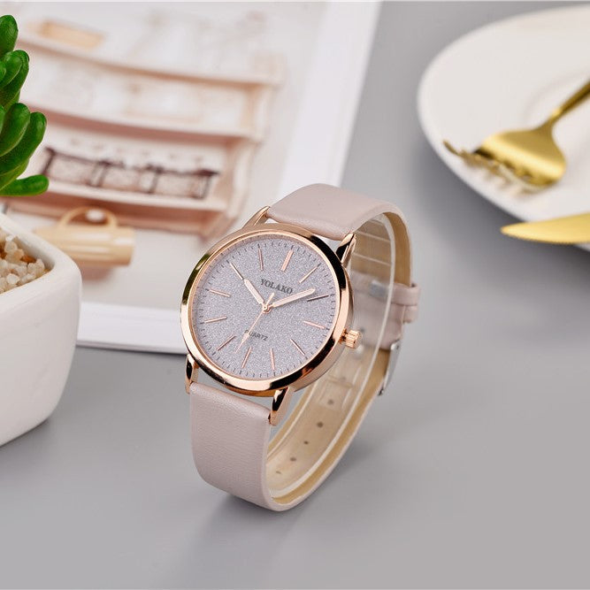 Main leather strap timepiece image