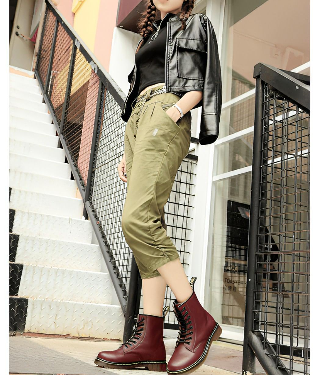 A pair of stylish Trendy Women's Boots 3 in trendy colors, showcasing their fashionable design and comfortable features.