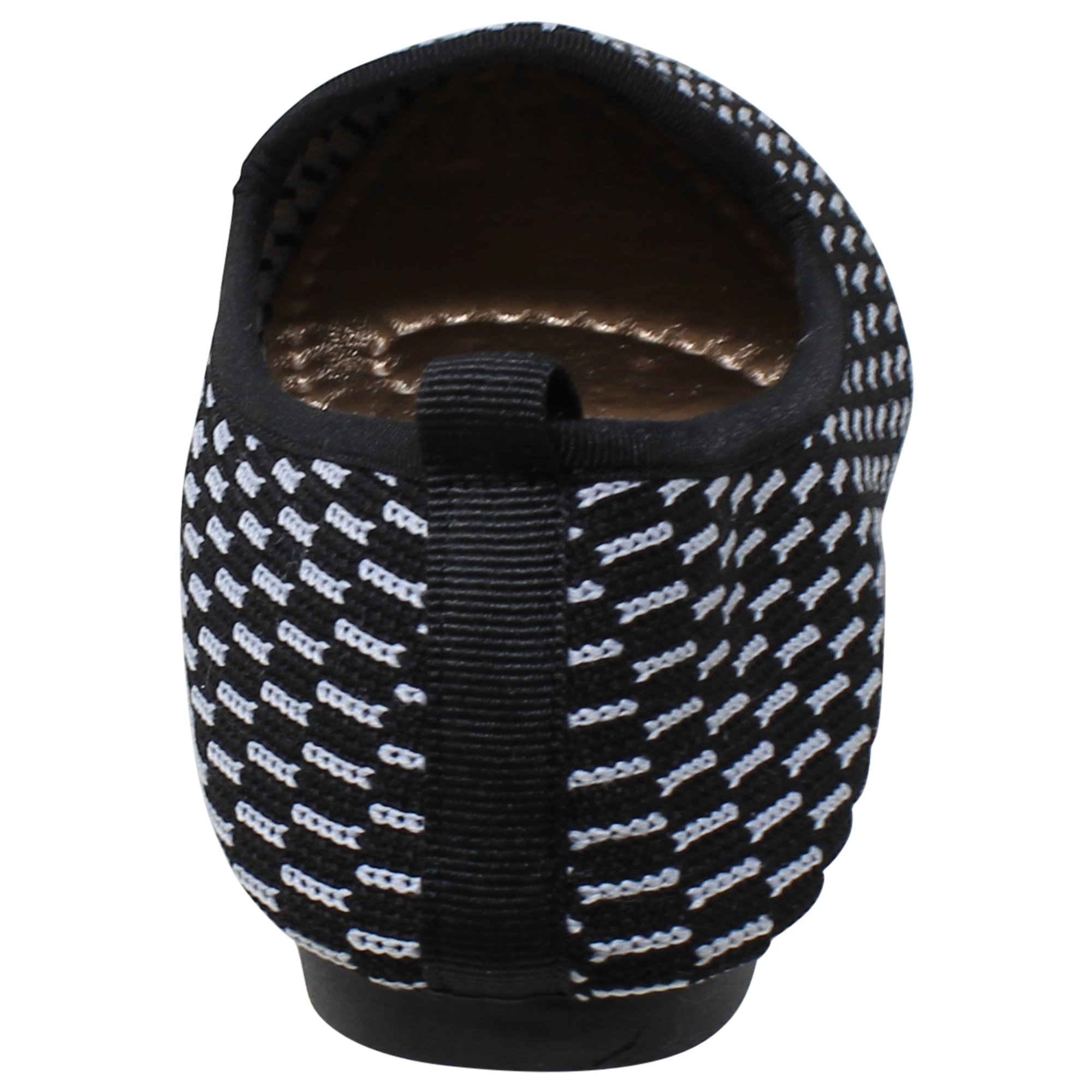 SOBEYO Women's Ballet Flats in black suede with soft rubber soles, showcasing a stylish and comfortable design suitable for various occasions.