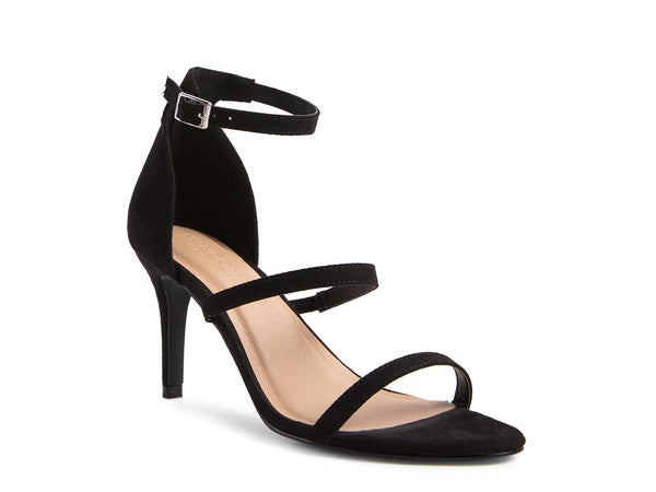 Main KAZAKI MID HEEL ANKLE STRAP SANDAL image