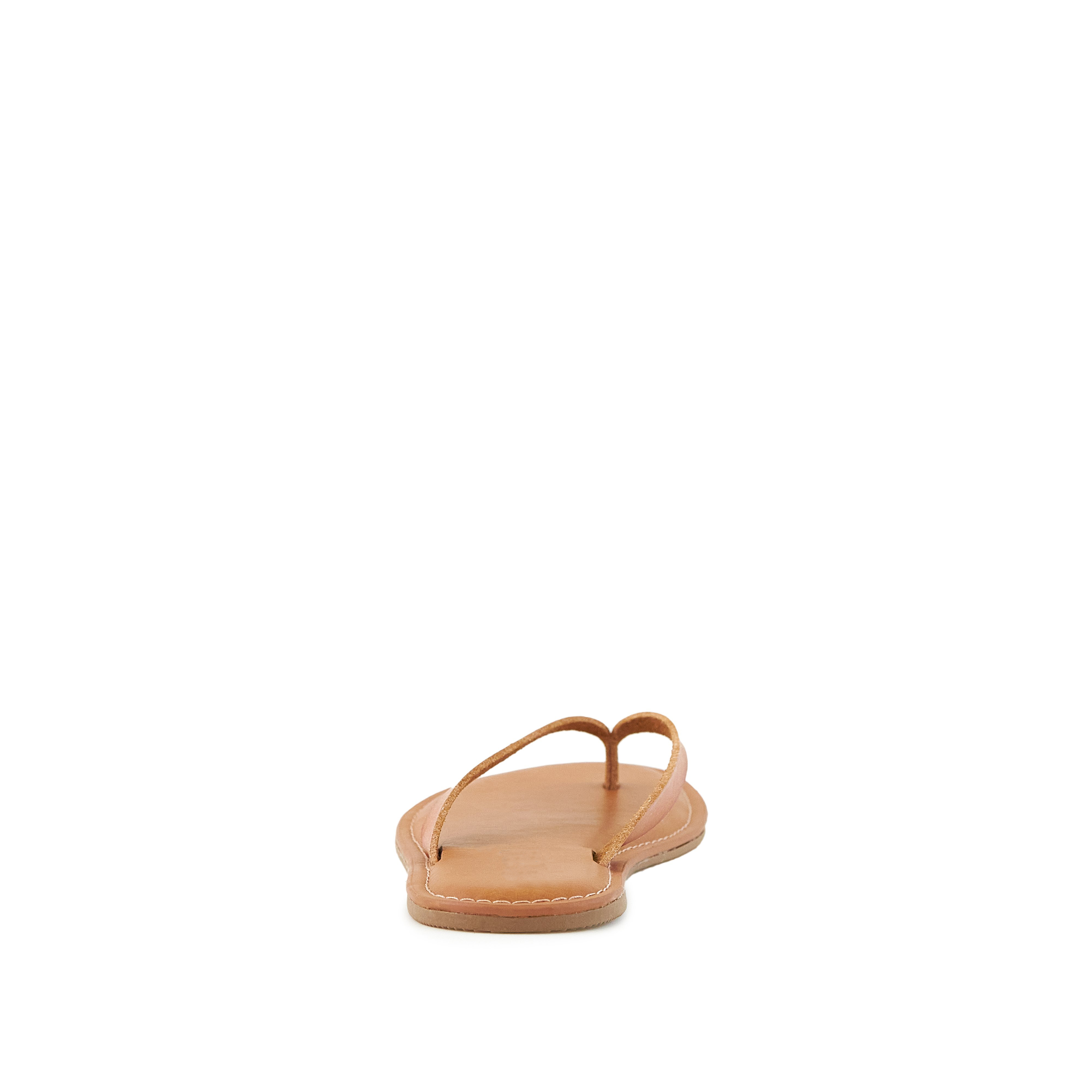 A pair of stylish Women's Sandals in tan color featuring a thong toe design, perfect for summer outings.
