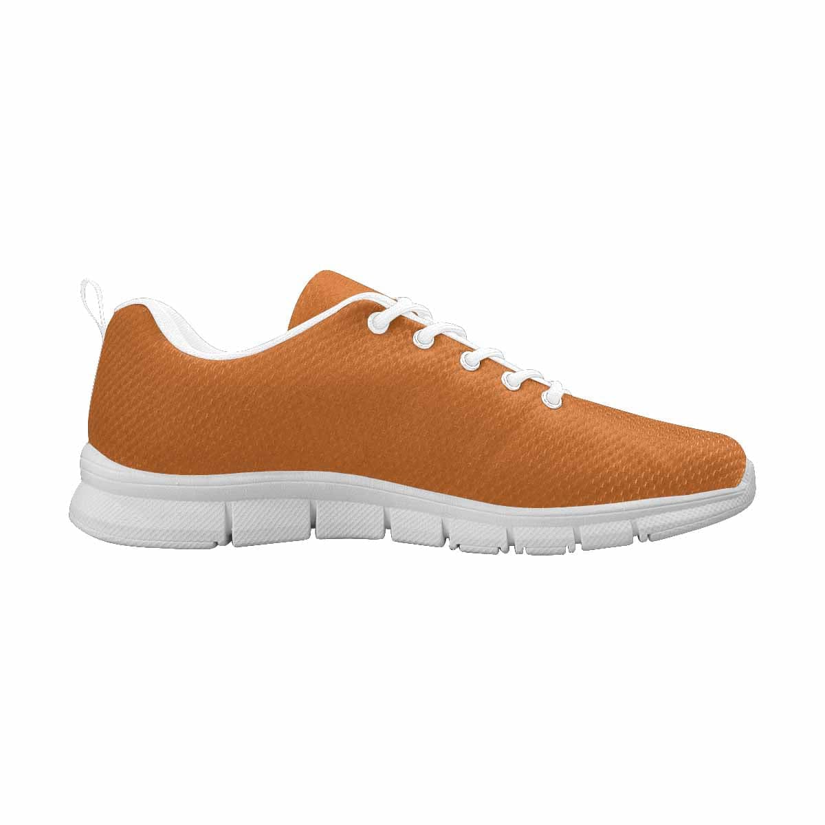 Cinnamon Brown Sneakers for Men, featuring a durable outsole and breathable mesh design, perfect for running and exercise.
