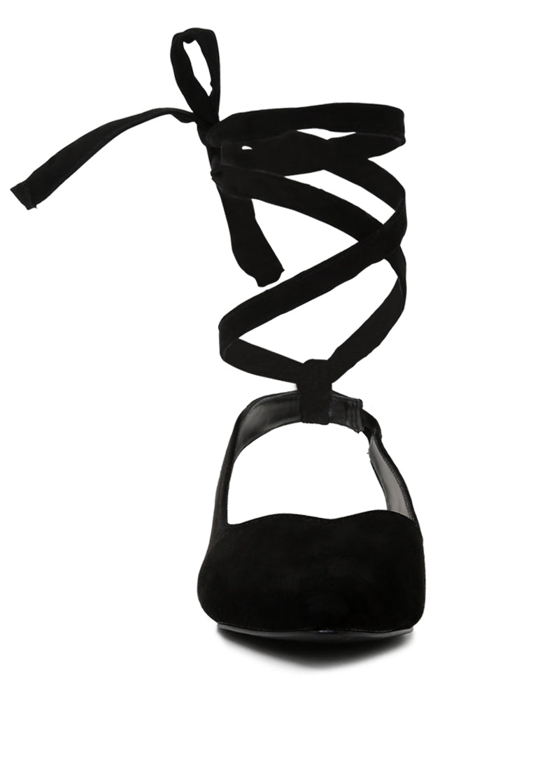 Stylish Ankle Strap Lace-Up Sandals with a flat heel and lace-up back design, perfect for summer outfits.