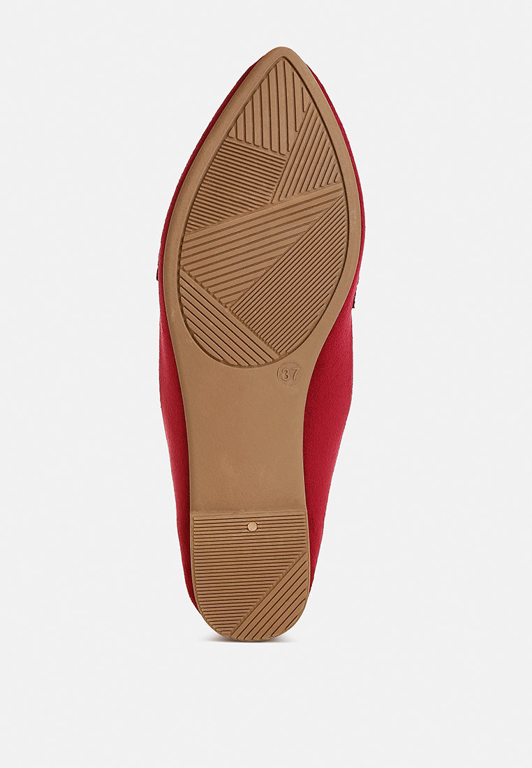 Fembot Horsebit Detail Flexible Loafers showcasing a stylish design with horsebit embellishment and a flexible sole.